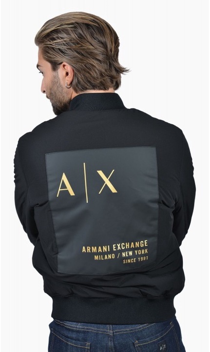 Armani Exchange двулицево бомбер яке, размер М