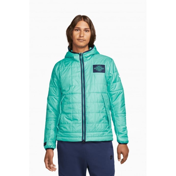 Jacheta sport barbati, Nike, FC Inter Milano, Poliester, Verde, L