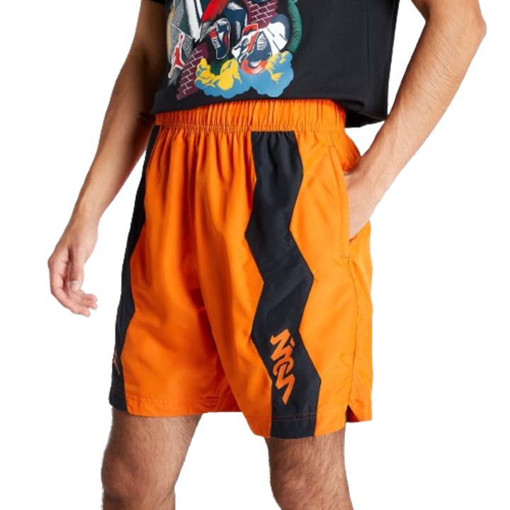 Pantaloni scurti barbati, Nike, Poliester, Portocaliu, M