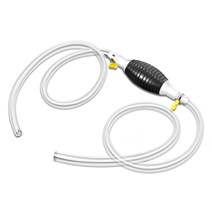 Pompa Manuala tip Sifon pentru Transfer Lichide, Furtun 2 m, Cleme de Prindere, Neo™