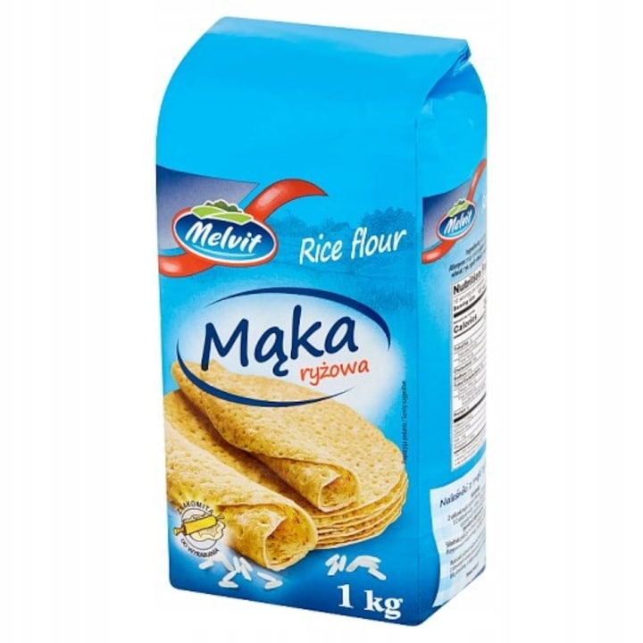 Faina de orez Melvit, naturala, 1kg, pentru clatite