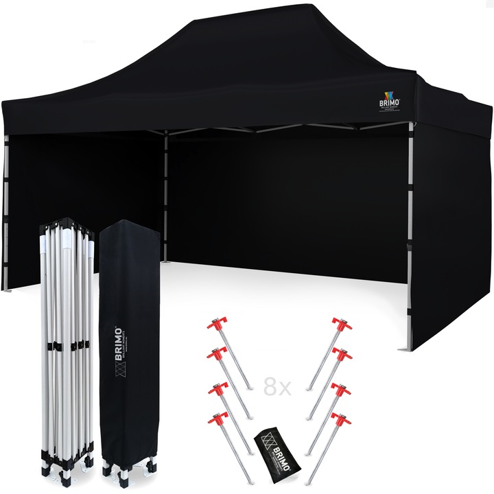 Cort expozitie, Star, 3x4.5, Negru