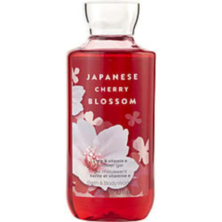 Tusfürdő, Bath & Body Works, japán cseresznyevirág, 295 ml, piros