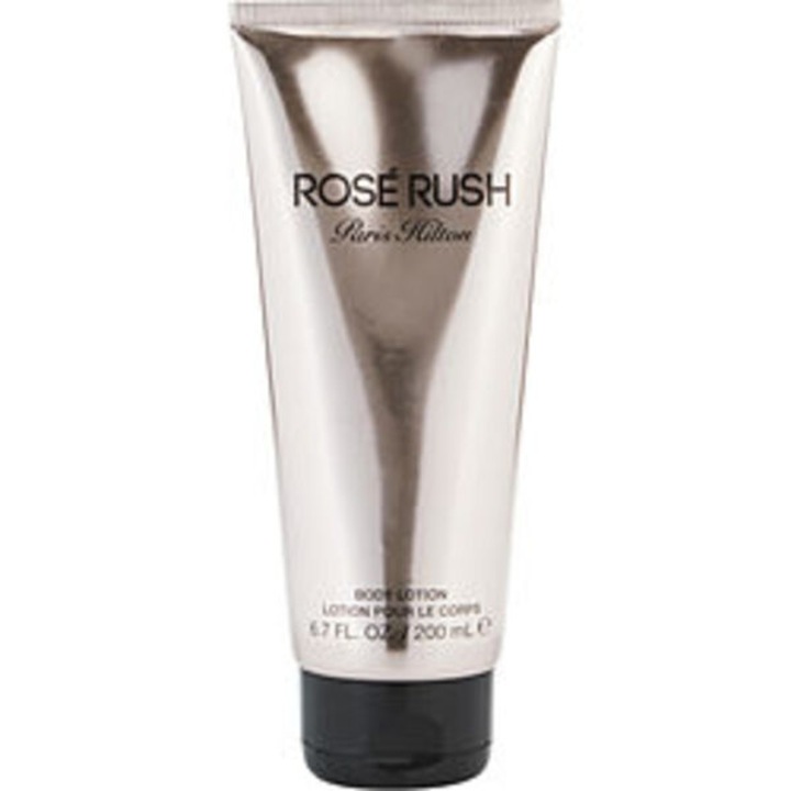 Testápoló Paris Hilton Rose Rush, papaya és fehér pézsma, 200ml