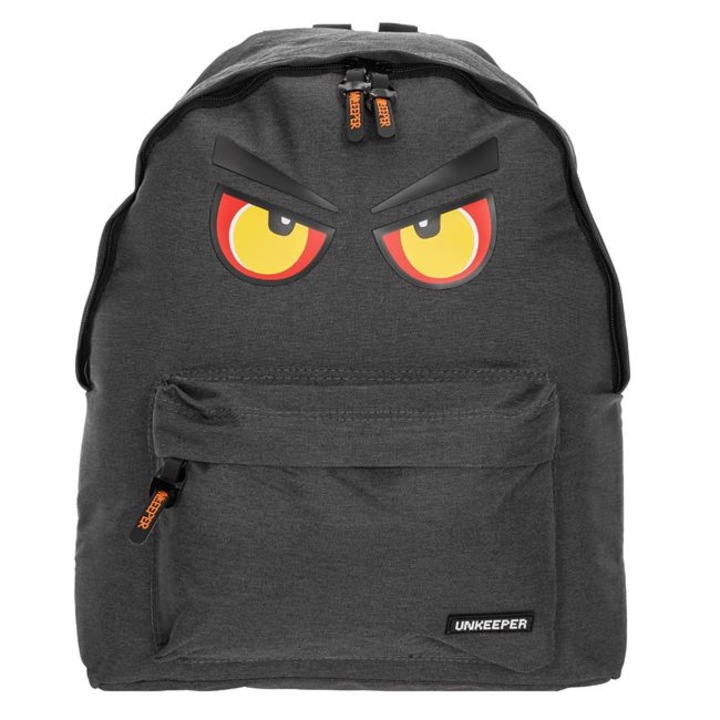 Ghiozdan Scoala Antbro®, model Jinx, 1 compartimente mari si 1 buzunar cu fermoar, spate anatomic, curele moi, 32x15x42cm