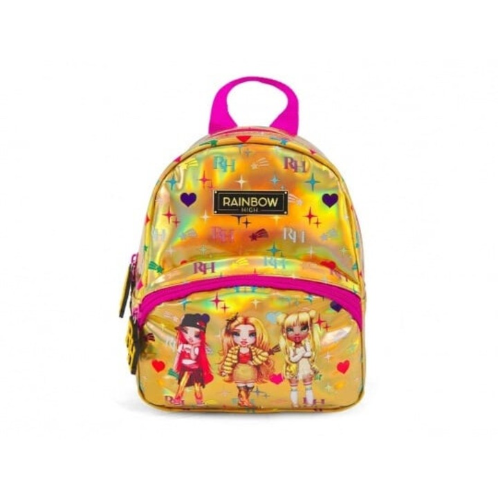 Rucsac fashion, Perletti, 21x17x12 cm, Rainbow High