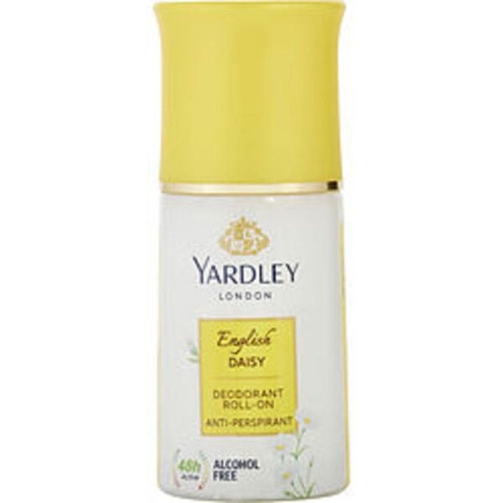 Рол-он дезодорант за жени, Yardley, безалкохолен мускус/роза, 50 мл