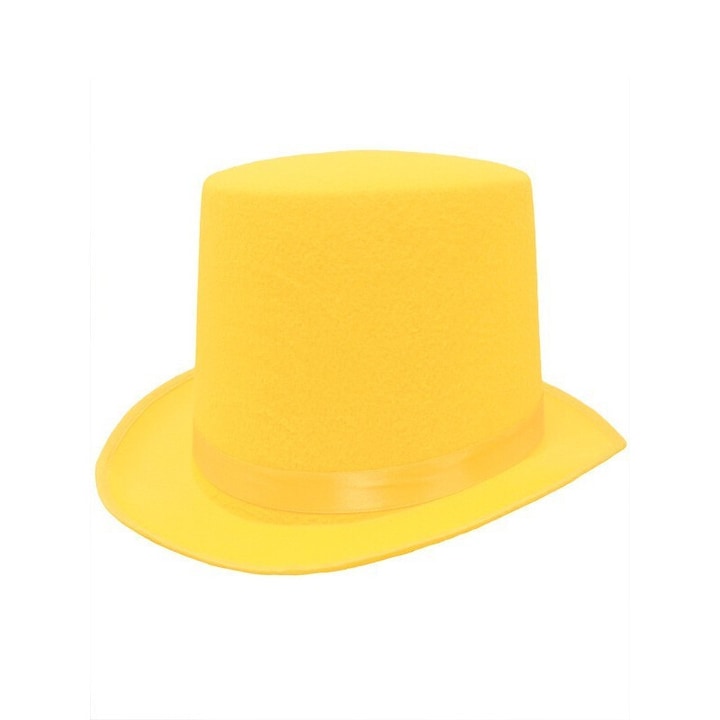 Palarie de carnaval joben galben