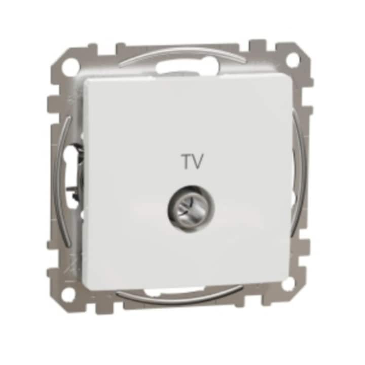 Priza TV alb Sedna Design Schneider