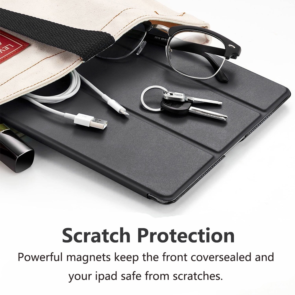 Husa tableta AMRINUGL pentru iPad 9.7 inch 2018/2017, ultra-subtire, functie auto sleep/wake