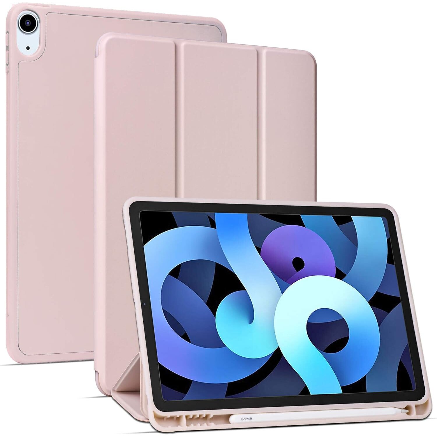 Carcasa pentru iPad Air 4, Cozevdnt, suport pentru Apple Pencil