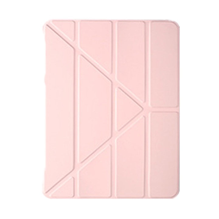 iPad mini 6, 8,3 hüvelykes készülékkel kompatibilis védőtok, ceruzatartóval, TPU, rózsaszín