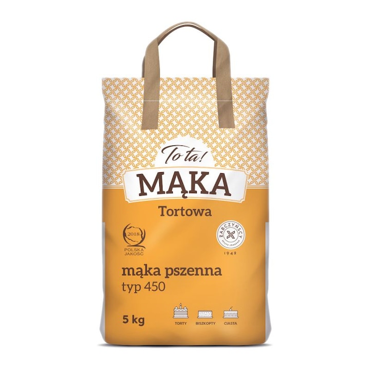 Faina de grau To Ta Maka tip 450, pentru copt, 5kg