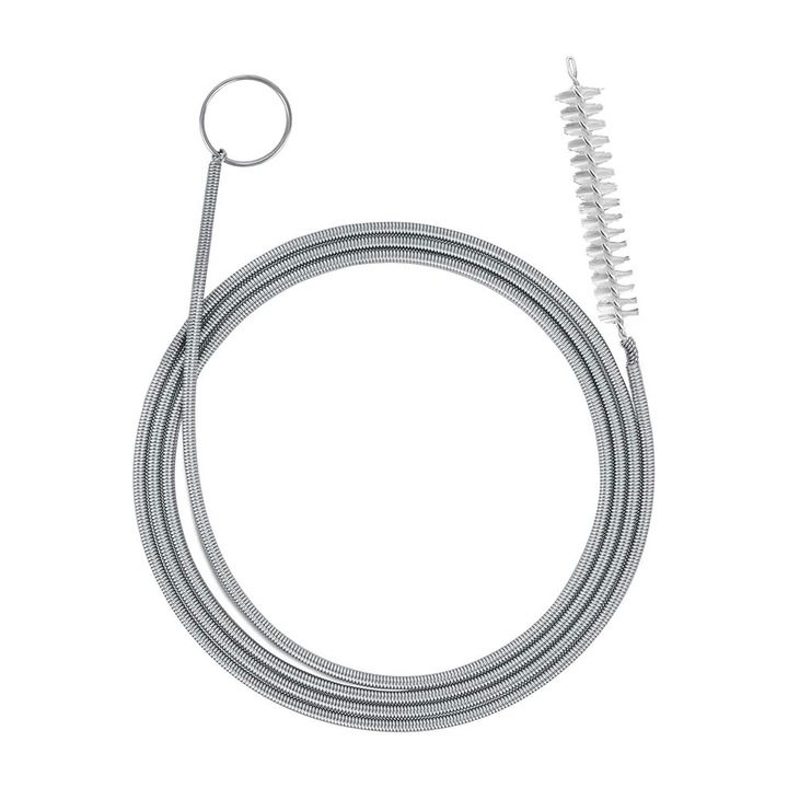 Perie de curatare, JENUOS®, pentru furtune auto, scurgere stergatoare, otel inoxidabil, lungime 150 cm