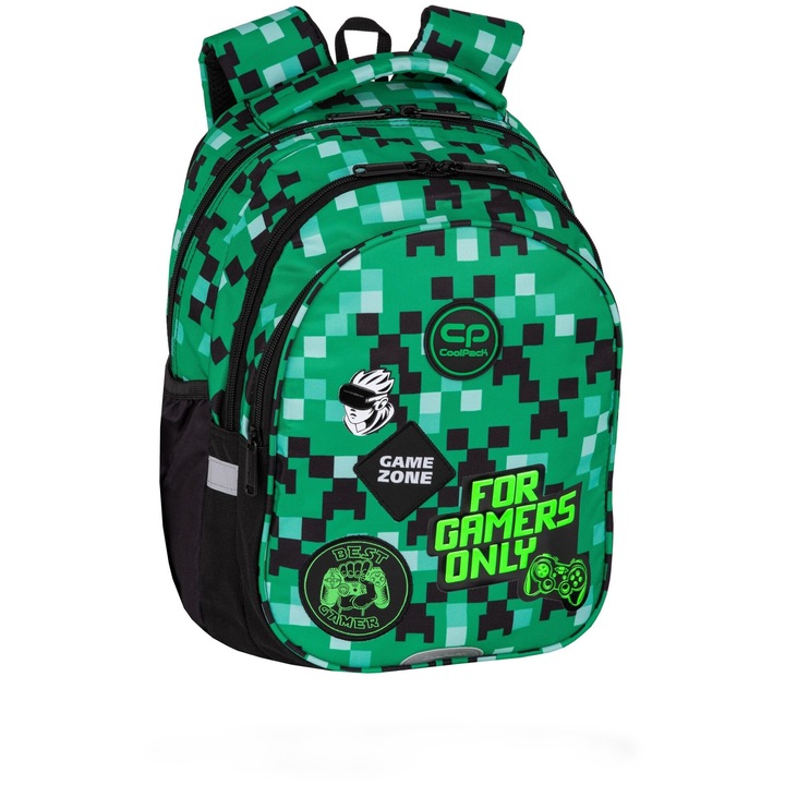 Coolpack ergonomikus iskolatáska hátizsák JERRY - Game Zone