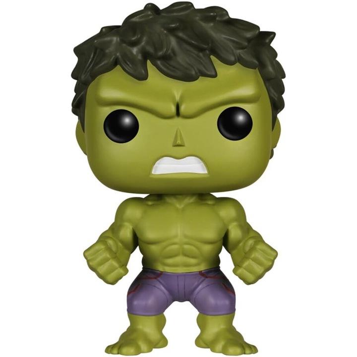 Hulk Bobble Head figura, Pop, 9x11.8x16.1cm, többszínű