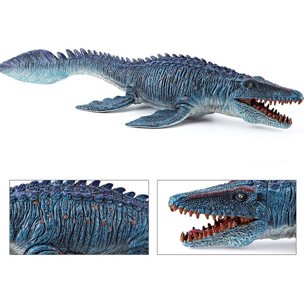 Figurina Mosasaurus, dinozaur oceanic realist, 13.4 inch, jucarie Figurina Mosasaurus, dinozaur oceanic realist, 13.4 inch, jucarie