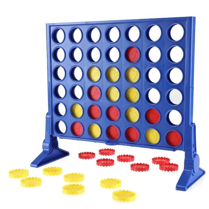 Игра Connect 4, QttvbTna, Стратегическа, модерен стил, многоцветна