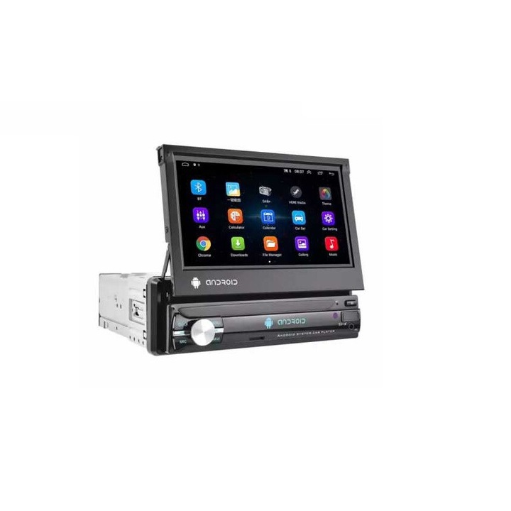 Navigatie auto, android, retractabil manual, 2G +32G