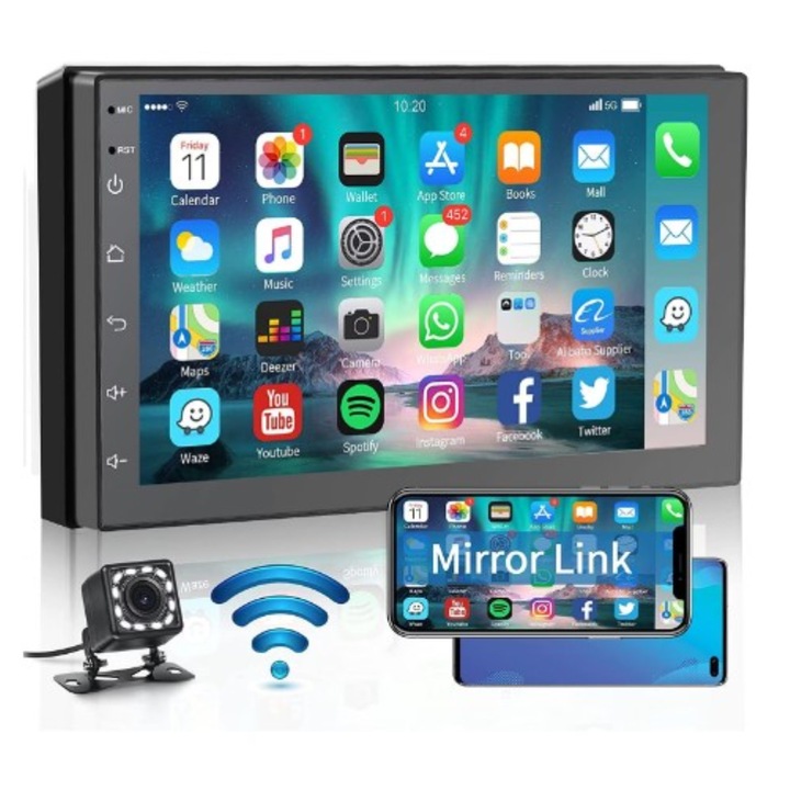 Мултимедия BeSmart с навигация Аndroid 11 7" 2GB+16GB 4X50W