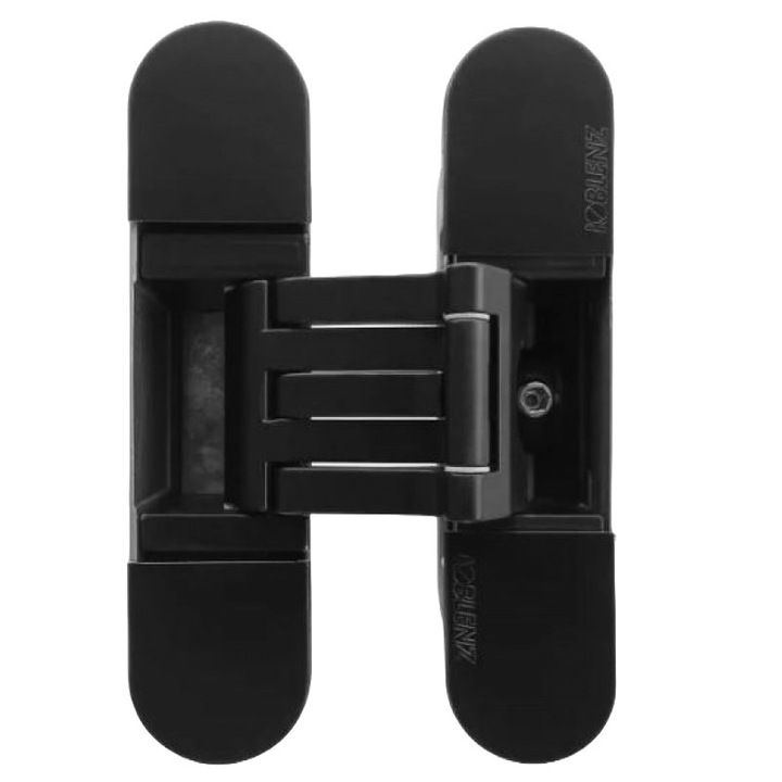 Zsanér KOBLENZ KUBICA K6300, Lamellás ajtókhoz, Offset, Rejtett, Fekete