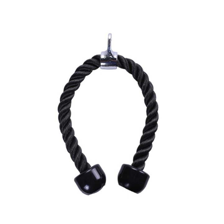 Franghie triceps Jormftte, nylon, maner antiderapant, carabina metalica, 70cm