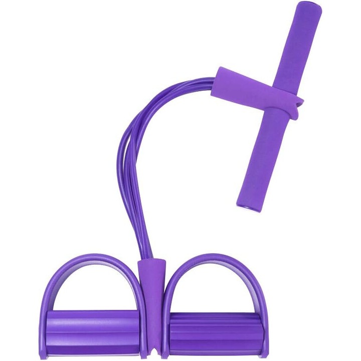 Фитнес ластик AMRINUGL, Многофункционален, Неплъзгащ се дизайн, За упражнения у дома или в движение