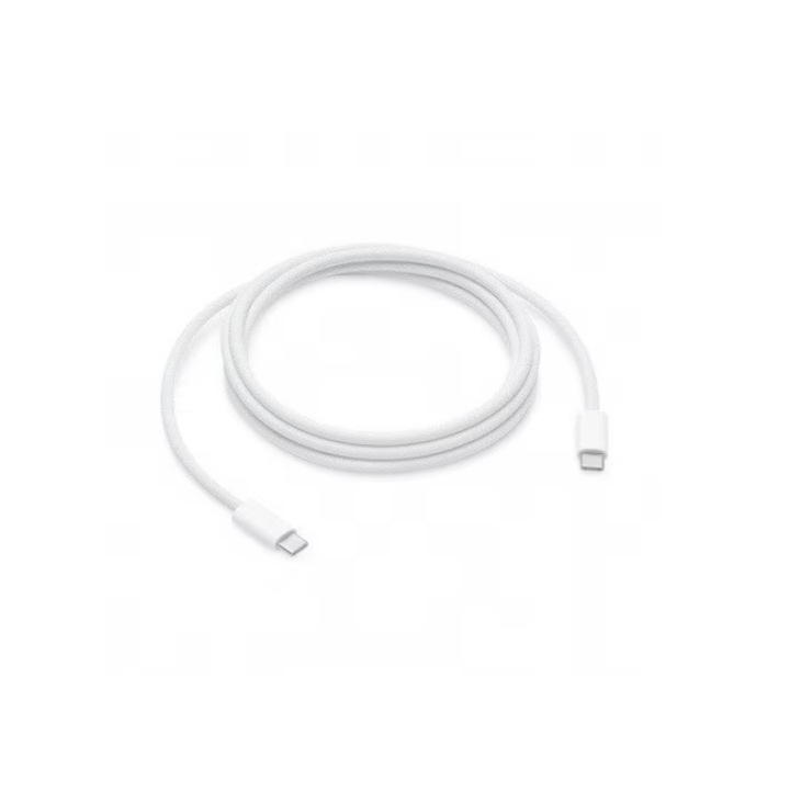 Cablu de date USB-C-C Woven 240W, compatibil Apple iPhone 15 pro, 15 pro max, iPad Pro 2020, 2m, Bulk