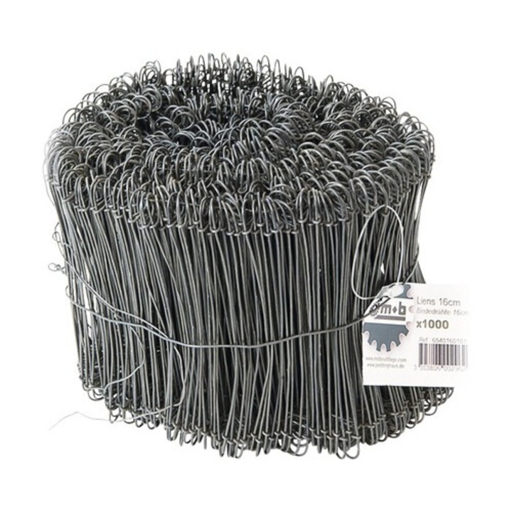 Bucle Sarma Pentru Legat Otel Beton Mob 1mm X 12cm, Pachet 1000 Bucati