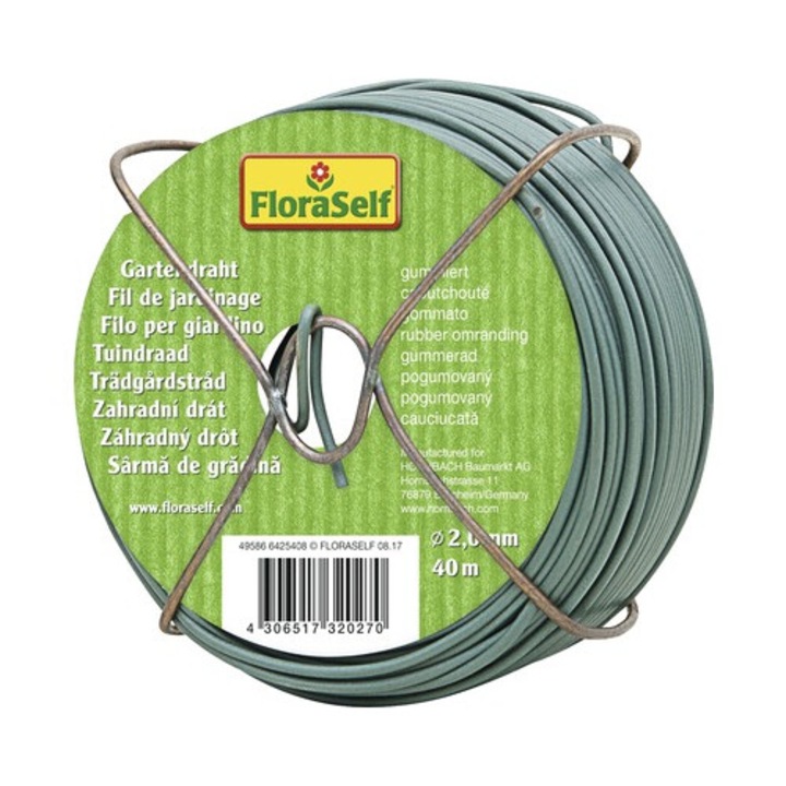 Floraself Sarma Gumata 40m/2.0mm, Verde