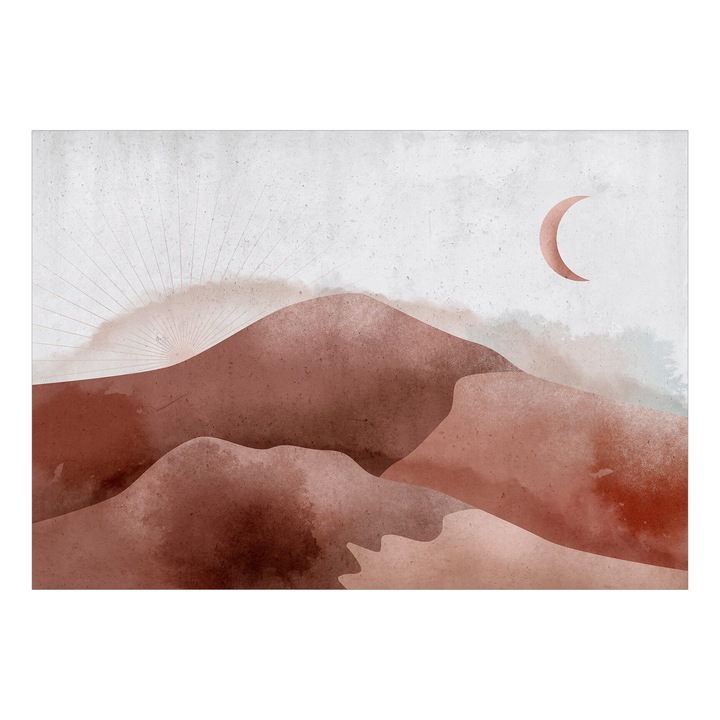 Fototapet Premium - Desert in the Moonlight - 450 x 315 cm