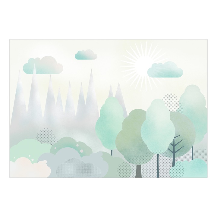 Fototapet Standard - Fairy-Tale Forest - 300 x 210 cm