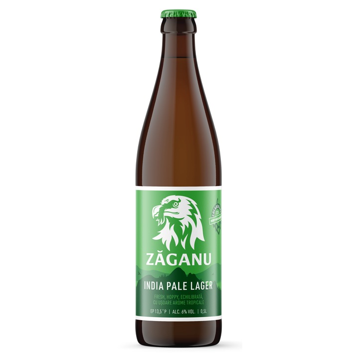 Zaganu India Pale Lager Bere Artizanala (IPL) 0.5L
