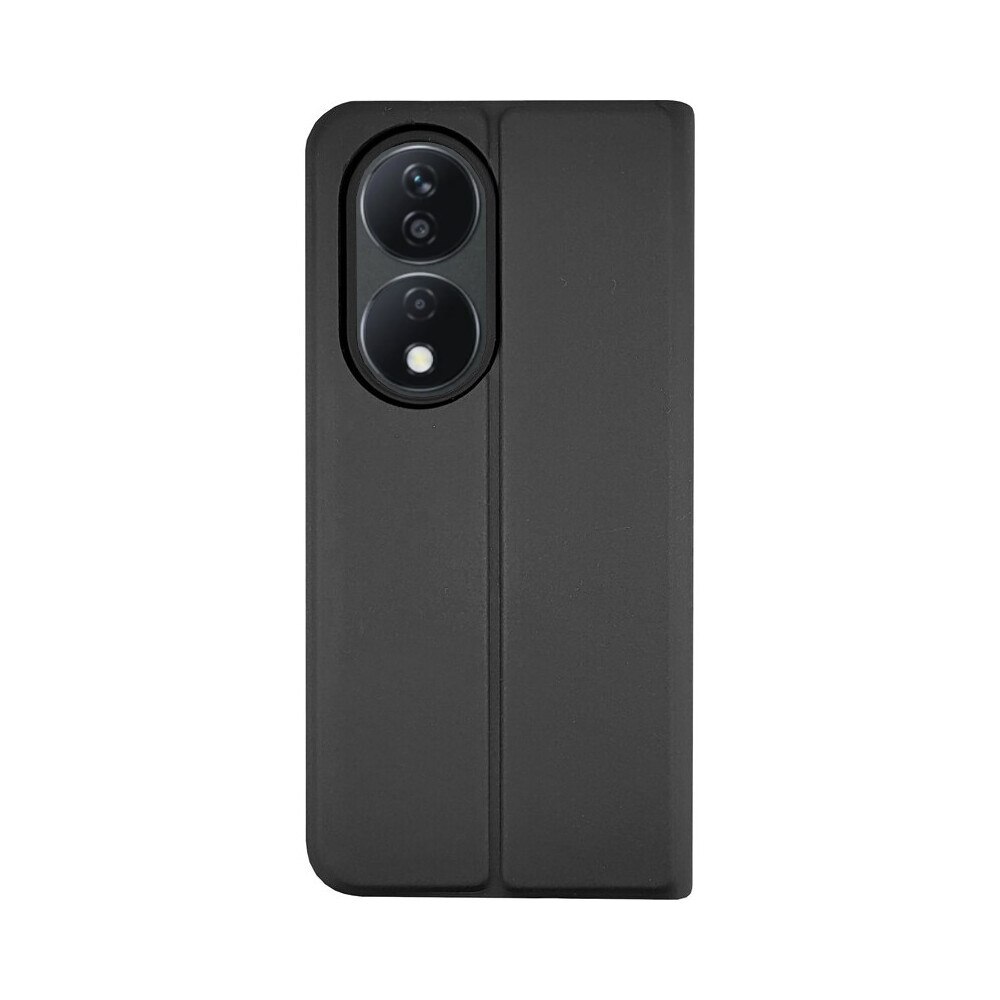 Husa de protectie tip carte CENTO Soho compatibila cu Honor X7B Negru Premium, Inchidere magnetica, Protectie Sporita, Anti soc, Anti zgarieturi, Functie de stand