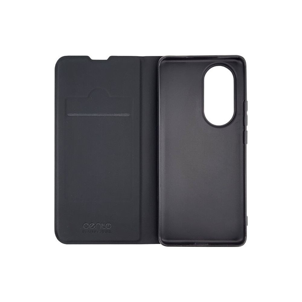 Husa de protectie tip carte CENTO Soho compatibila cu Honor X7B Negru Premium, Inchidere magnetica, Protectie Sporita, Anti soc, Anti zgarieturi, Functie de stand