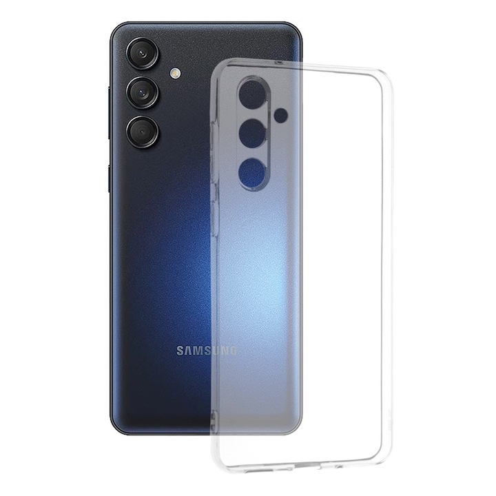Кейс за Samsung Galaxy M55 - Clear Silicone - Прозрачен