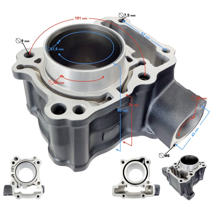 Cilindru moto Voge, 125R