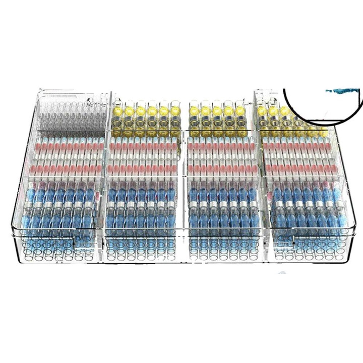 Set 500 tuburi termocontractabile, 20-1000 x, Multicolor