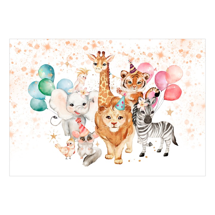 Fototapet Premium - Happy Crowd_1 - 450 x 315 cm