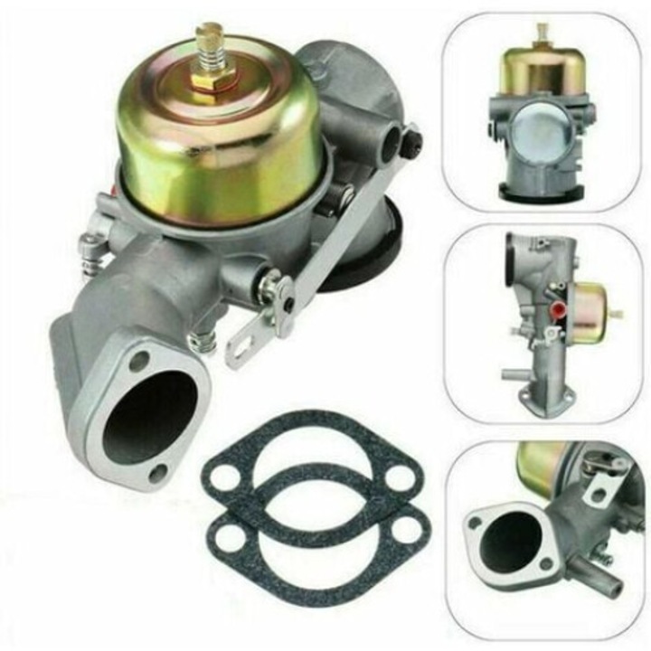 Motor karburátor, 12 LE, kompatibilis Briggs Stratton 491026 / 281707 / 491031, ezüst