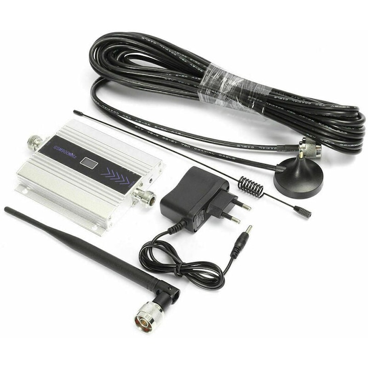Amplificator semnal GSM 900MHz, 2G, 3G, 4G LTE, DCS 1800, 2100, set