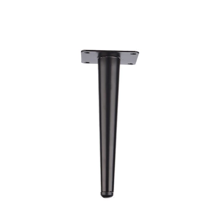 Bútorláb, Fokelyi, fém, 20cm, fekete