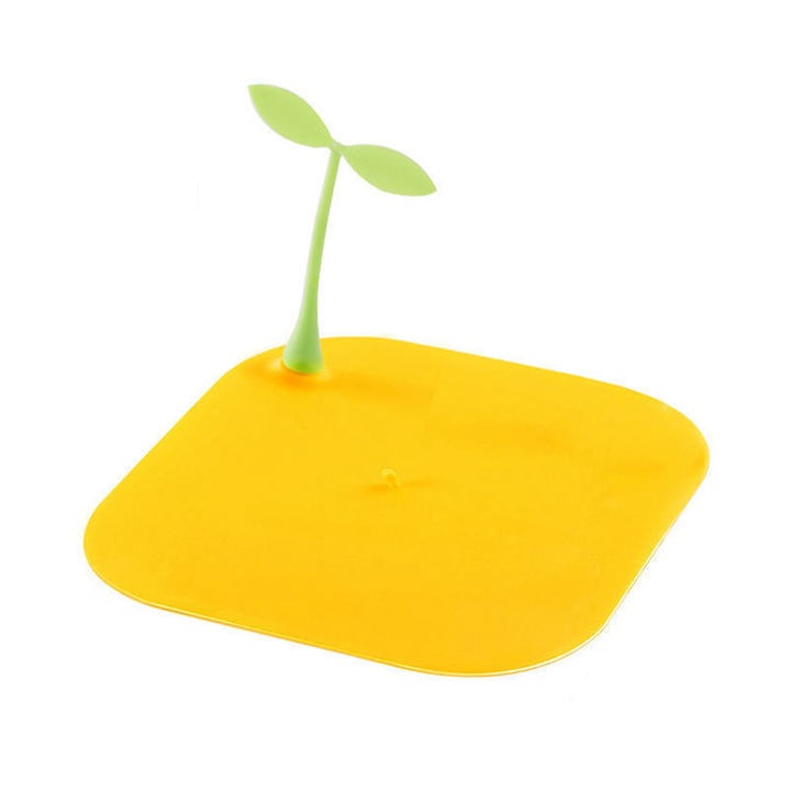 Capac de scurgere de pardoseala Enforose, din silicon, rezistent, pentru chiuvete si dusuri, instalare usoara