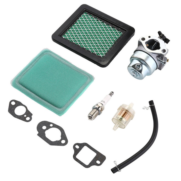 Kit carburator pentru Honda GCV135, GCV160, GC135, HRB216, HRS216, HRR216, argintiu