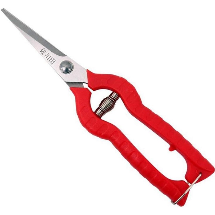 Taiere cu varf micro pentru taiere precisa, design care economiseste eforturile cu lama din otel inoxidabil Tunatoare de mana de gradina, confort si economie de munca pentru plante de interior, exterior, flori, fructe, ierburi