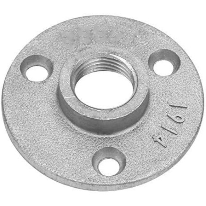 LOFT DN15 1/4 alumíniumötvözet karima 3 lyukkal