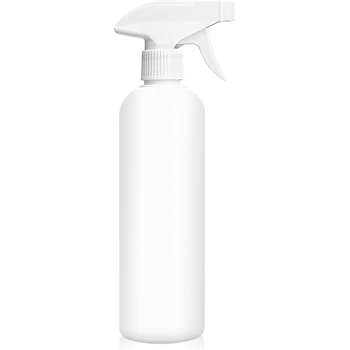 Спрей бутилка, Mmgoqqt, 500 ml, пластмаса, бяла