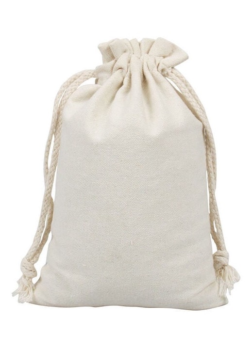 Set 20 Saculeti din Panza BGHYHYHI, Bumbac si In, cu Snur, Multifunctionali, 13x18cm