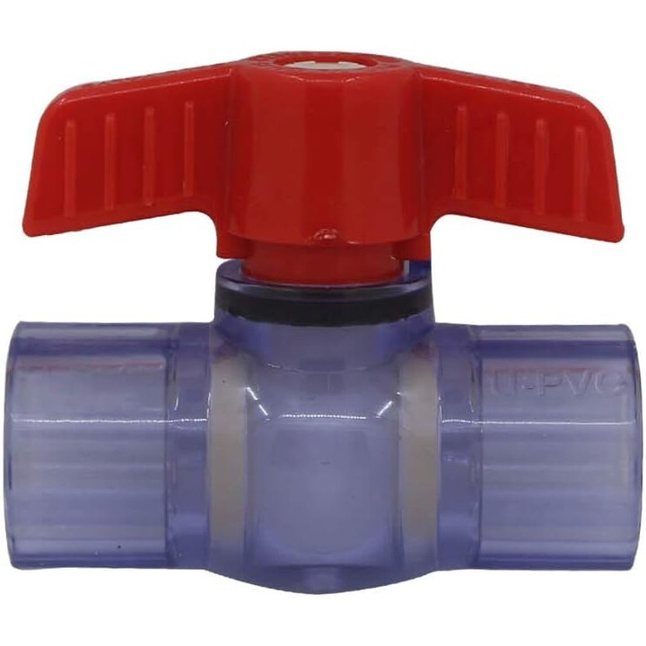 Supapa cu bila, PVC, 32 mm, multicolor