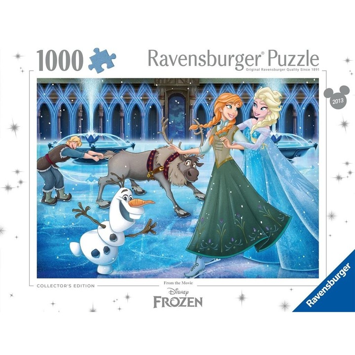 Пъзел Ravensburger Disney Classics Краина Лоду, 1000 части, антирефлекс, 70x50см